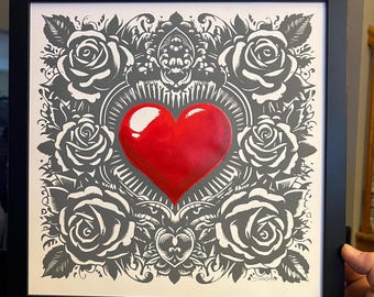 Spanish Flyin’ Heart of LOVE