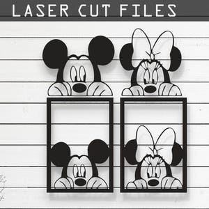 Mause Laser Cut SVG/DXF File | Metal Art Wall Art, Engraving Decal, Silhouette Template | Digital Vector for Instant Download