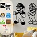 Mario Bros Super Mario Laser Cut, Vector Files– SVG, DXF, Ai, Pdf ...