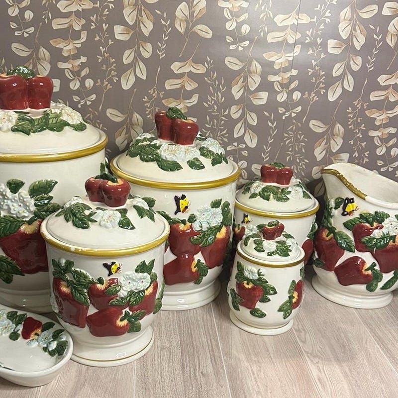 Apple Kitchen Decor - Etsy