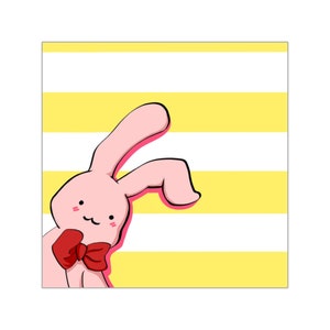 Usa Chan Sticker Square