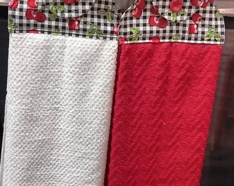 2 Kitchen Hanging towels