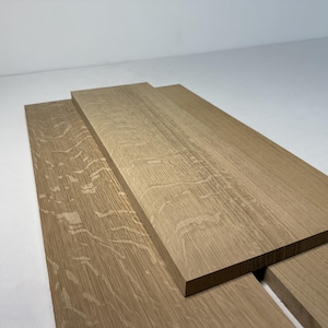 1" Quarter Sawn White Oak Lumber: Kiln-Dried, for Fine Woodworking, DIY, Crafts & Projects