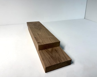 2" Black Walnut Lumber, Kiln-Dried, Steamed: S/B Grade Hardwood Boards