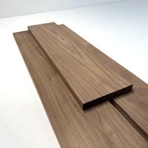 1" Black Walnut Lumber, Kiln-Dried, Steamed: S/B Grade Boards