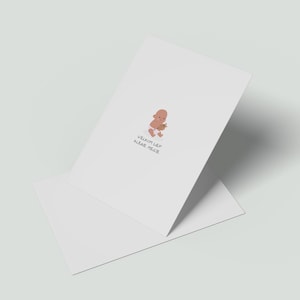 Annonce de naissance | Carte d’annonce de naissance modifiable | Minimaliste | Fille | Bébé | Téléchargement instantané | A6 | Modèle Canva | Conception néerlandaise
