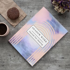 Skuggarbetsdagbok, Mindfulness-arbetsblad, Omedelbar nedladdning, Organisera dina känslor, chakra, affirmation och målarbetsblad