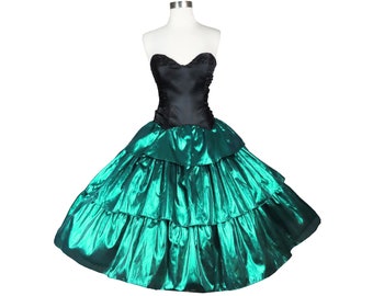 Amazing 80/'S Party Prom Cocktail Strapless Dress