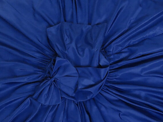 Vintage Blue and Black Prom Dress Evening Party Dress main image 1