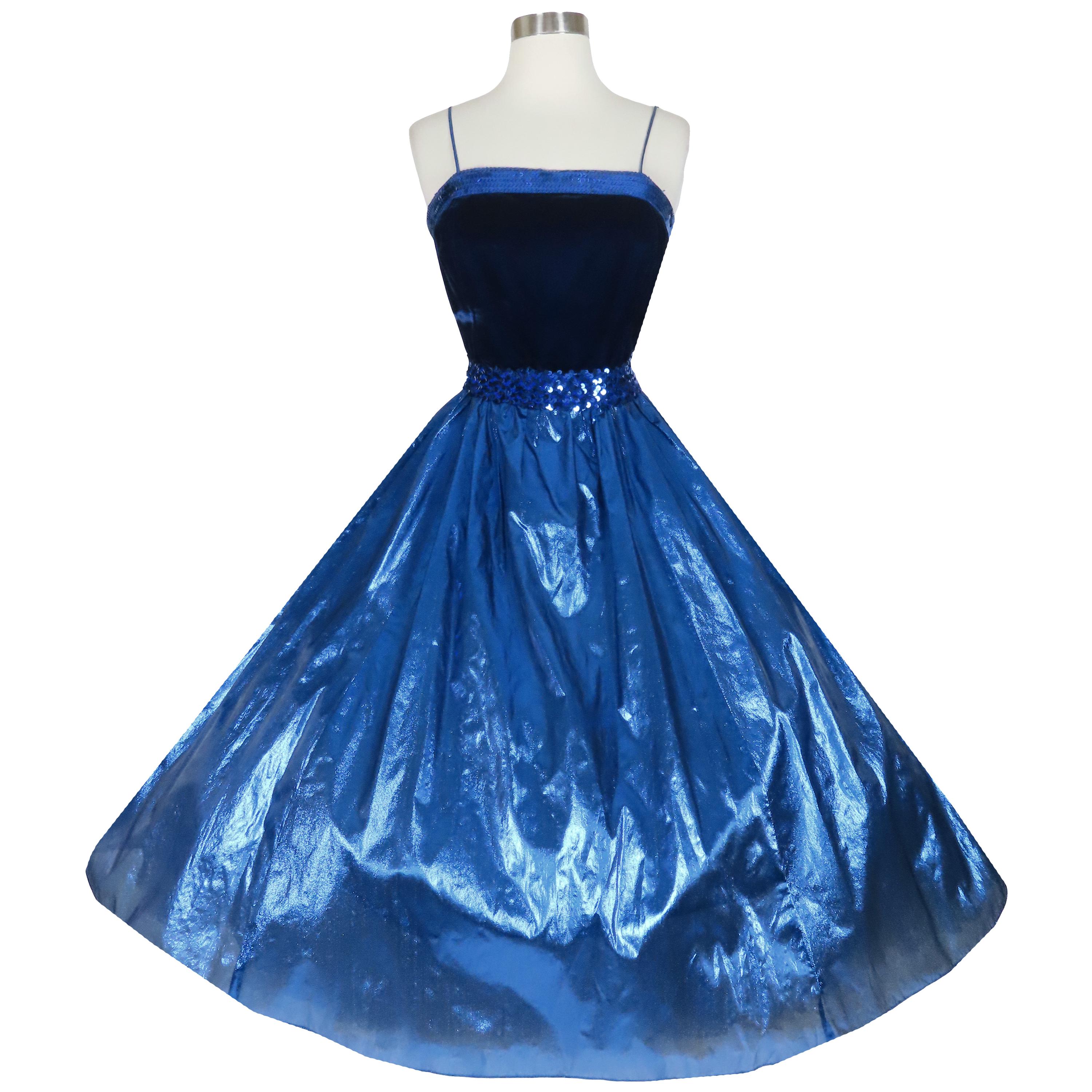 royal blue bodycon dress plus size Elegant Metallic Royal Blue Corset Prom Dress with Slit LF212 – KVXYGVWZ main image 1