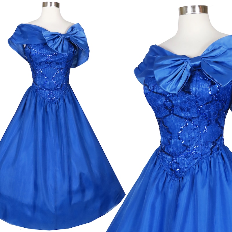Vintage Prom Dress - Etsy