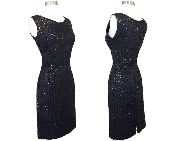 sequin 50s dress