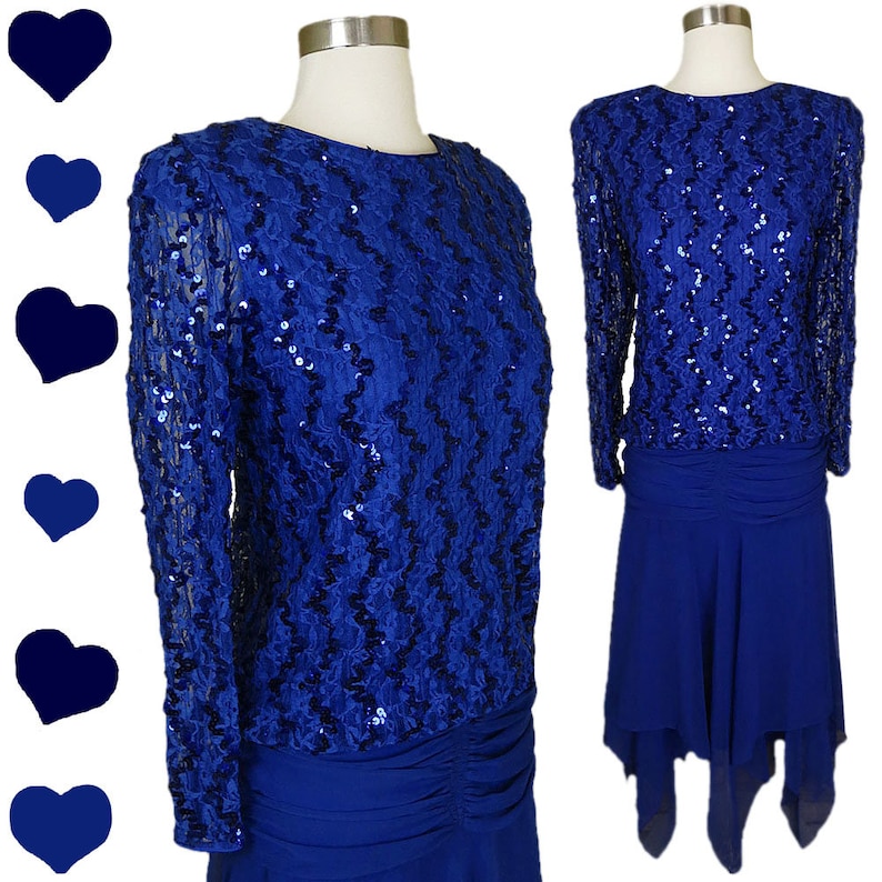 Vintage 80s Prom Dresses with Sleeves