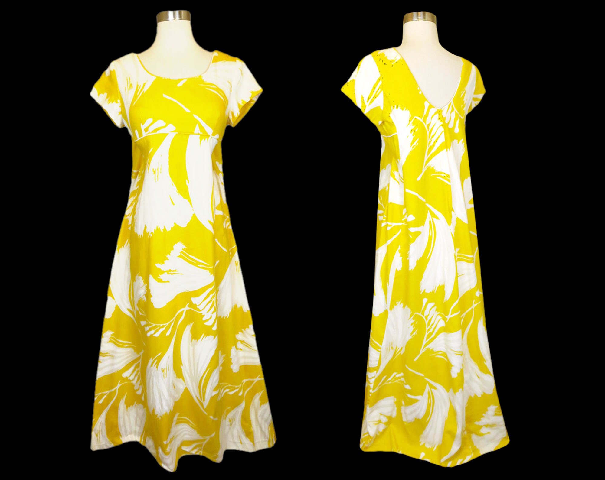 white hawaiian dress