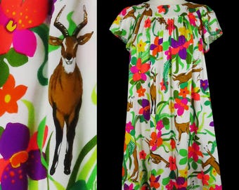 Vintage Emilio Pucci EPFR 60s 70s Sleeveless Mini Shift Lingerie