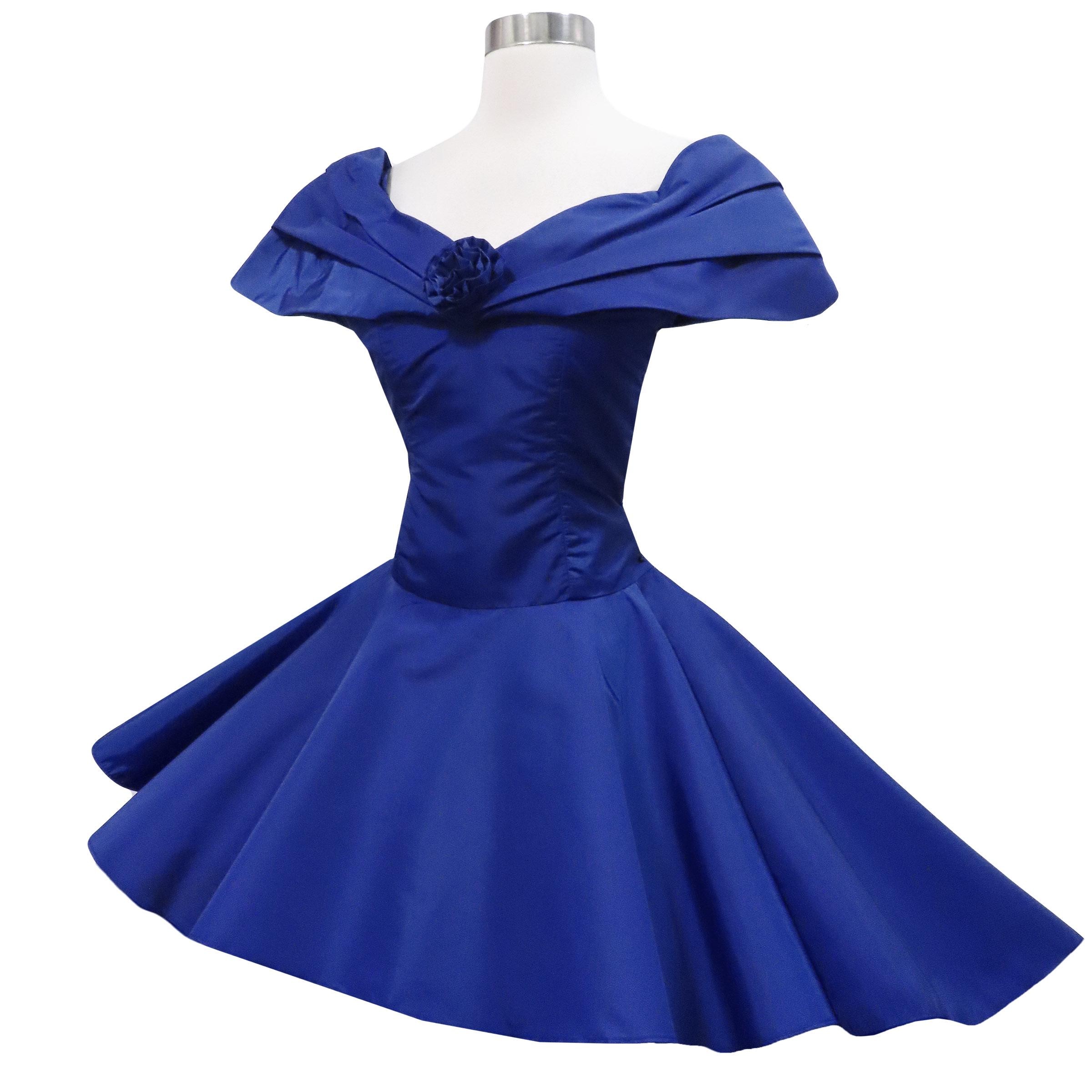 Prom Royal Blue Dress Short - Etsy