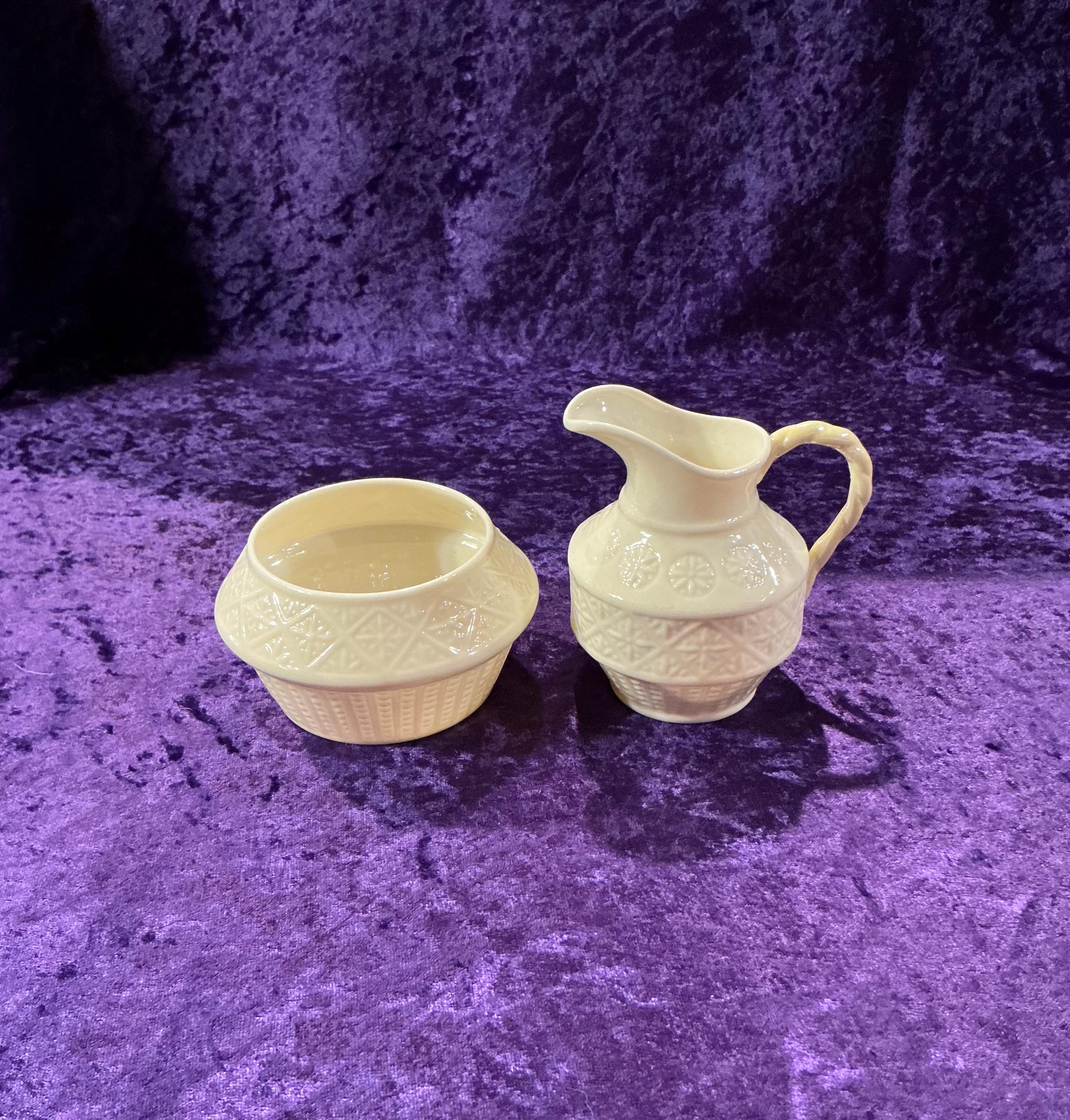 Belleek ベリーク クリーム＆シュガーボウル イエローラスター Cream and Sugar – Belleek Pottery