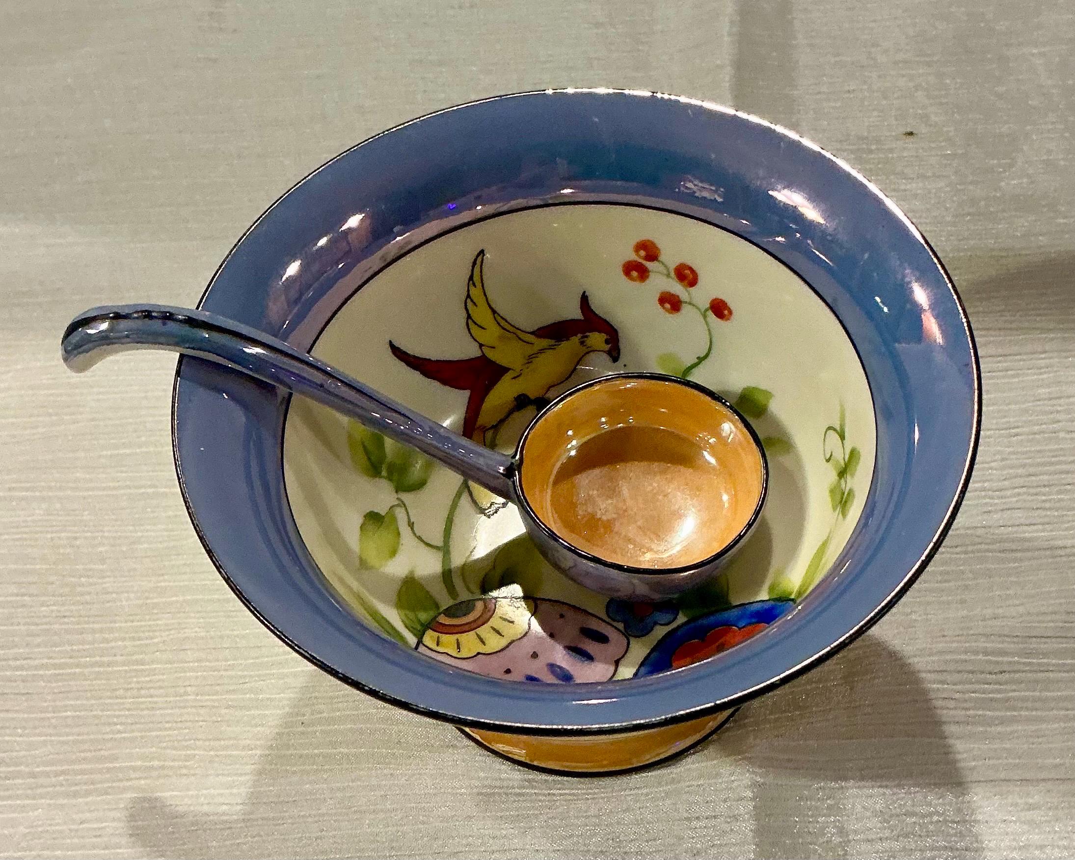 Vintage 1930's Art Deco Morimura Brothers Noritake Japan Porcealin