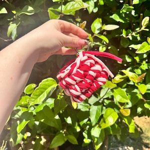AirPod Case | Crochet Chunky AirPods Case | Carabiner Clasp | Tshirt Yarn | AirPods | Headphone Case | Safe & Protection |  Gift for her