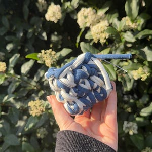 AirPod Case | Crochet Chunky AirPods Case | Carabiner Clasp | Tshirt Yarn | AirPods | Headphone Case | Safe & Protection |  Gift for her