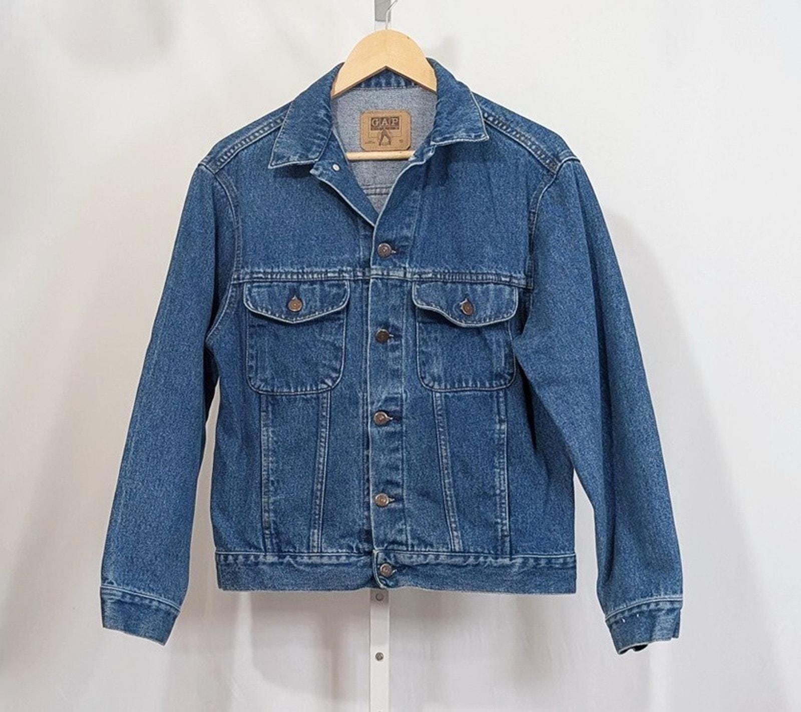 90s Gap Jean Jacket - Etsy