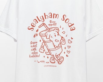 Sealyham Soda | Unisex Jersey Short Sleeve Tee T Shirt Top | Sealyham Terrier Dog