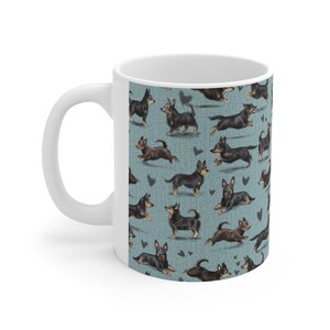 Lancashire Heeler Ceramic  Mug | 11oz 0.33l | Ormskirk Terrier Dog  | Dishwasher & Microwave Safe