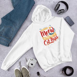 Fluent in Meow and Masters of Cat Naps Unisex Hoodie | Funny Cat Lover Gift | Cozy Cat Parent Hoodie | Pet Owner Apparel
