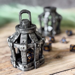 DnD Dice Jail Prison Cage | Tabletop RPG Accessory | DnD Gift