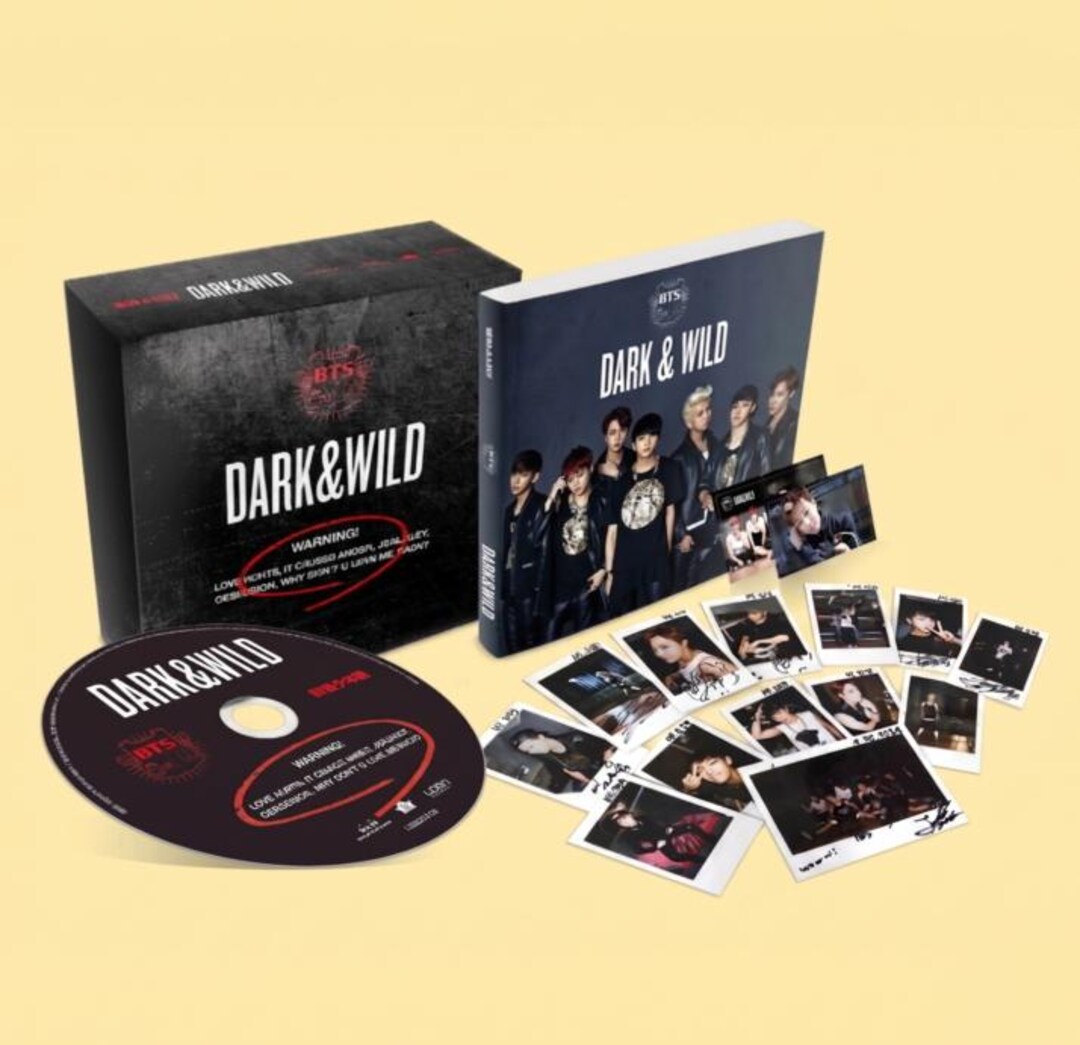 BTS 1st Album 'DARK & WILD' - Etsy