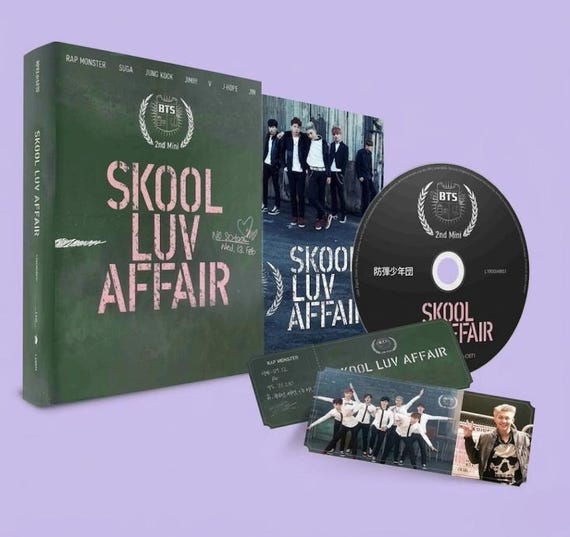 BTS 2nd Mini Album 'skool Luv Affair' - Etsy