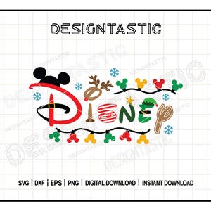 Magical Christmas SVG, Festive Mouse & Reindeer Design for Cricut, Perfect Cut Files for Holiday Crafts and Gifts