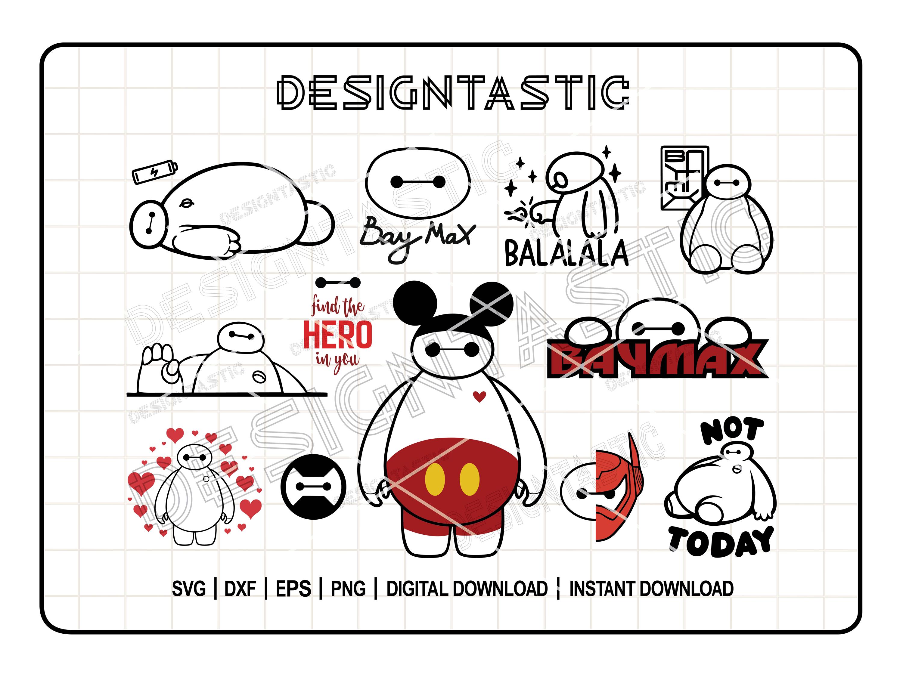 Baymax Valentines - Etsy