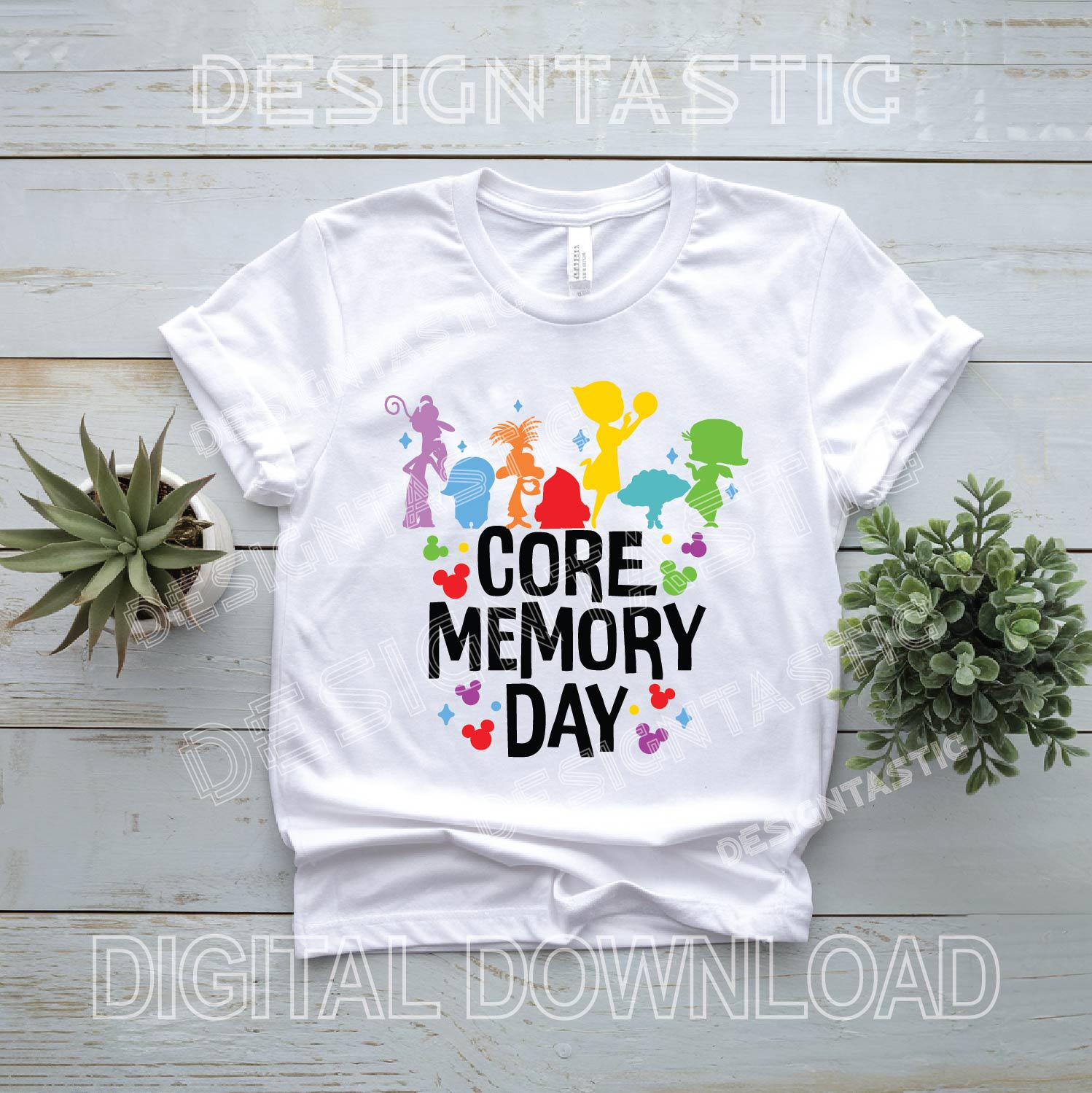 Core Memory Day Svg, Inside Out Silhouettes, Magical Quotes Svg, Mouse ...