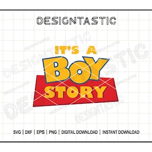 It's a Boy Story, Toy Story-svg, Toy Story-clipart, Toy Story PNG, Woody verjaardag, Woody png, Toy Story-citaat, babyshower Svg, knippen SVG-bestand