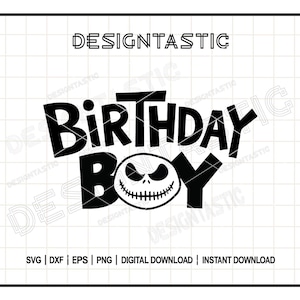 Birthday Boy Svg, Jack PNG, Magical Birthday cut file, Cartoon Svg, Birthday Design, Perfect for Cricut & Silhouette