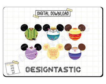Encanto Mouse Ears Bundle SVG | Magic Awaits Svg | Mirabel Ears Svg | Bruno Ears Svg | We don't talk about Bruno | Cut File For Cricut SVG