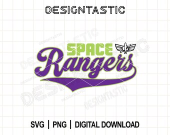 Space Ranger SVG, Toy Story SVG, Starkommando Insignia, Buzz Lightjahre SVG-Schnittdatei, Cricut Silhouette Sublimation