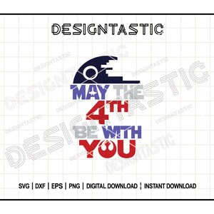Le 4 juillet soit avec vous SVG, fête de l'indépendance, 4 juillet, drapeau américain, Star Wars, fichier de coupe pour Cricut