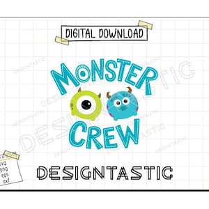 Monster Crew zwart, Filofax, Monstercrew, Baby Gesicht Monster Inc Cut-Datei Cricut Silhouette Vektor-Clipart-Design