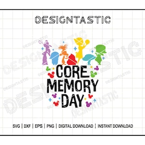 コア メモリ デー SVG、インサイド アウト シルエット、マジカル クオート SVG、マウス ヘッド シルエット、インサイド アウト インスパイア、マジカル トリップ SVG、クリカット SVG