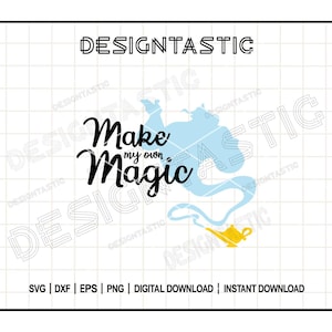 Magic Lamp Quote Svg, Genie Svg, Aladdin Svg, Jasmine Svg, Funny Svg, Quote SVG, Cut Files For Cricut, Sihouette Cut File