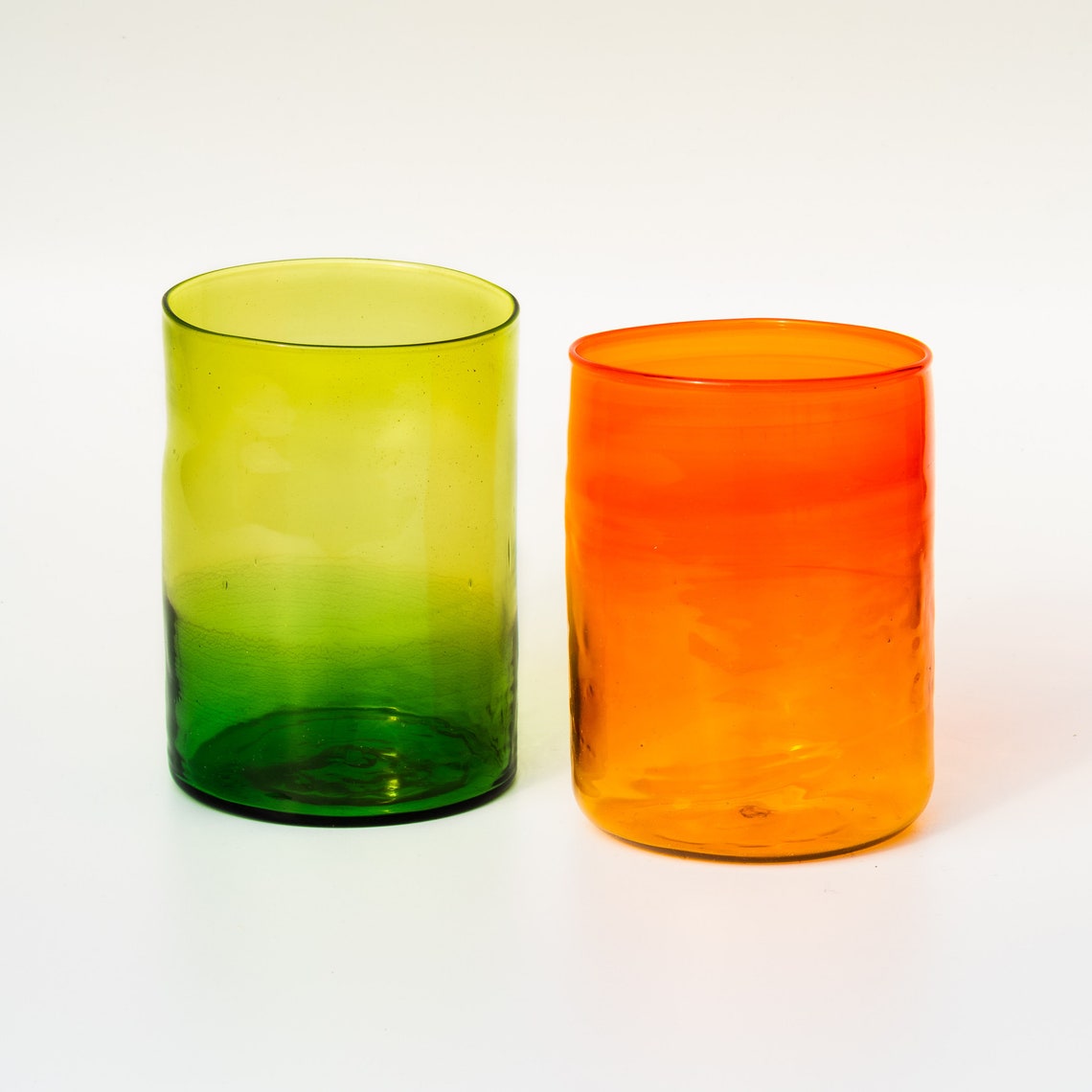 Murano Glass water Glasses set of 4 Etsy