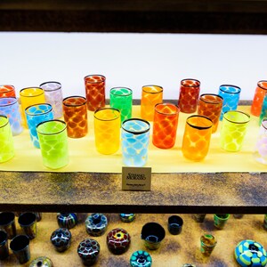 Murano glass shot glass. image 4