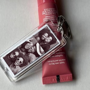 Mini Photo Booth Strip Keychains