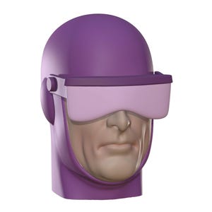 Sentry Man 2 Custom Action Figure Head 1/9 or 1/6 Mego