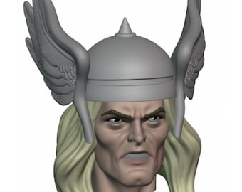 Classic God Man Custom Action Figure Head 1/9 or 1/6 Mego