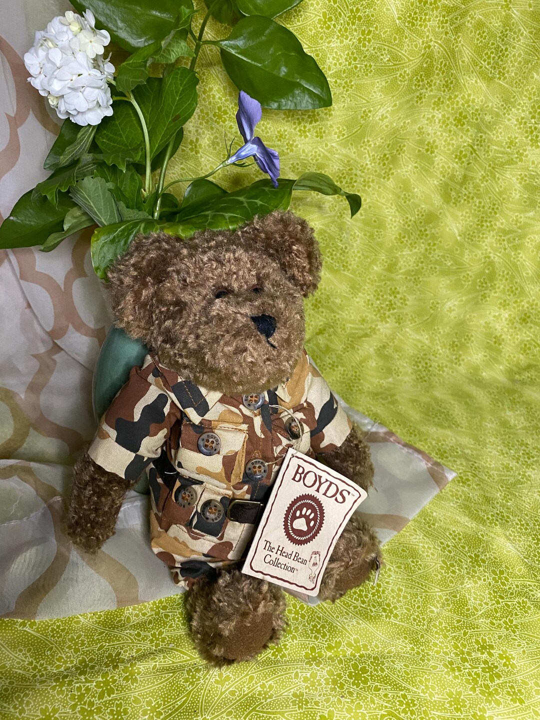 Oso militar McBruin de Boyds Bears, modelo 905005, 25 cm, de peluche ...