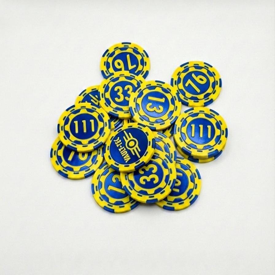 Fallout Poker Chips - Etsy