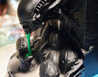 Xenomorph Nest Hive Backflow Incense Combo Book Nook